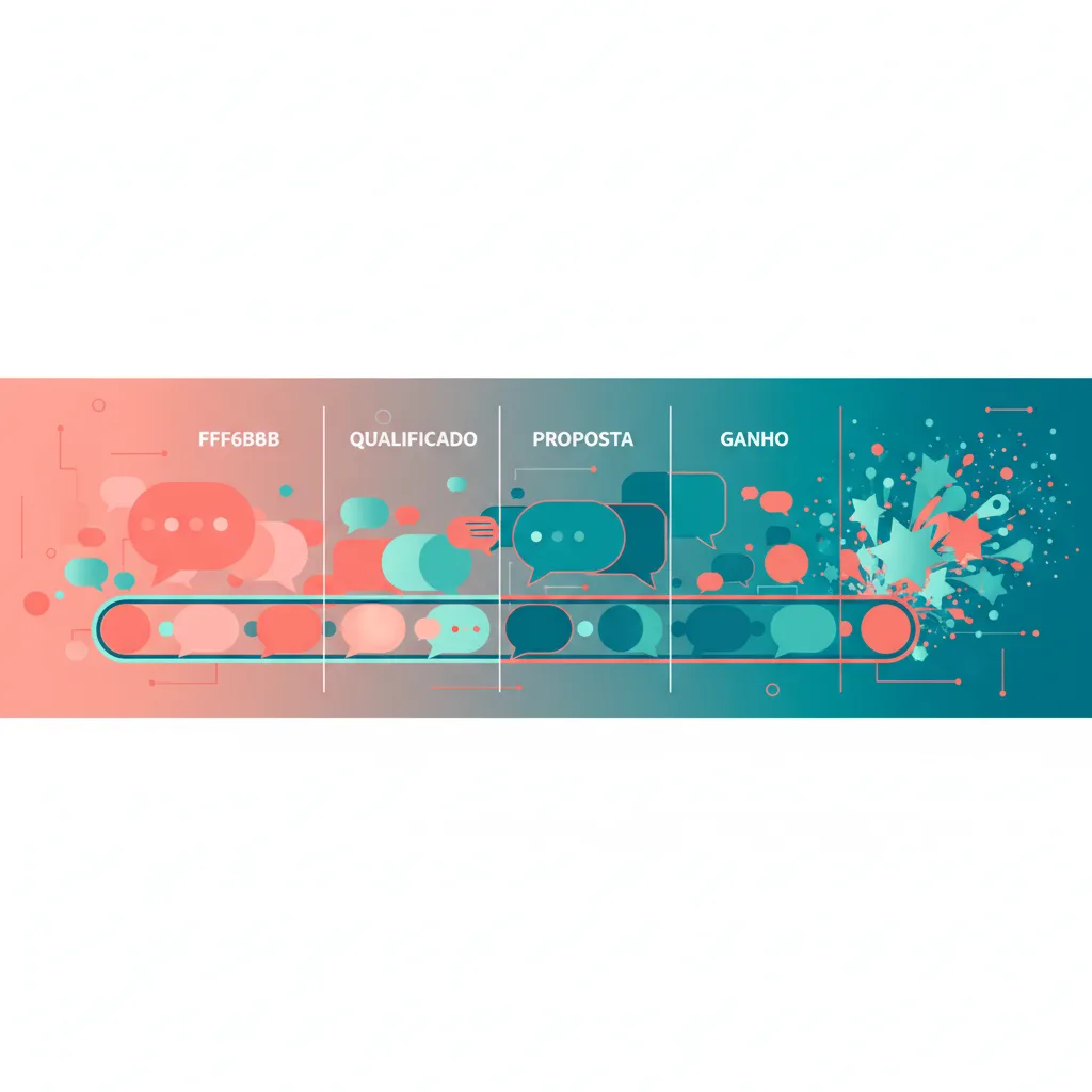 Pipeline de vendas conversacional: feche deals sem sair do WhatsApp